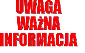 uwaga wazna informacja