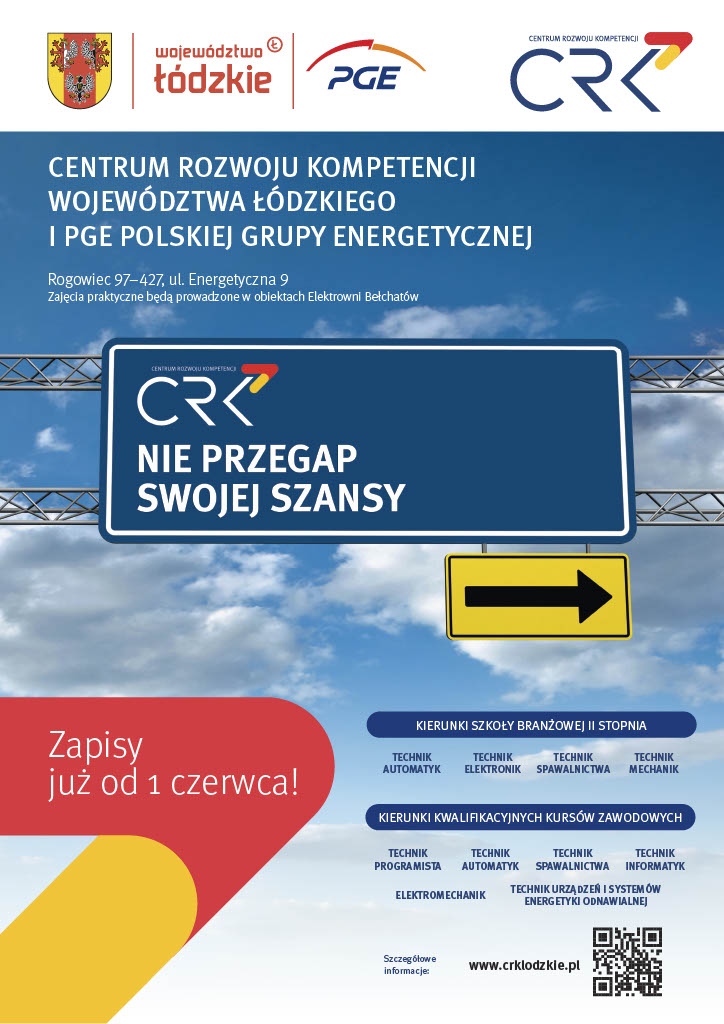 CENTRUM ROZWOJU KOMPETENCJI WOJEWÓDZTWA ŁÓDZKIEGO I PGE