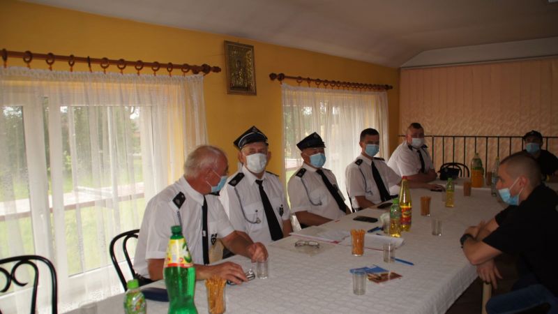 Zebranie sprawozdawczo - wyborcze w jednostce OSP Sobakówek