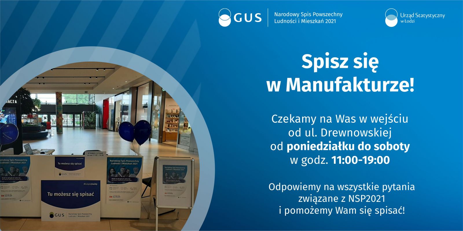 Spis w Galeriach Handlowych - manufaktura