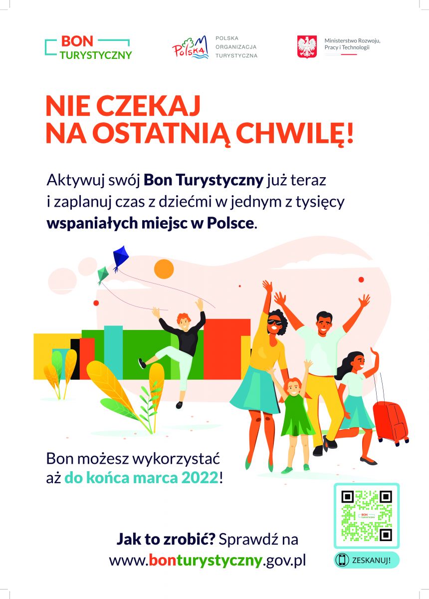 plakat bon turystyczny