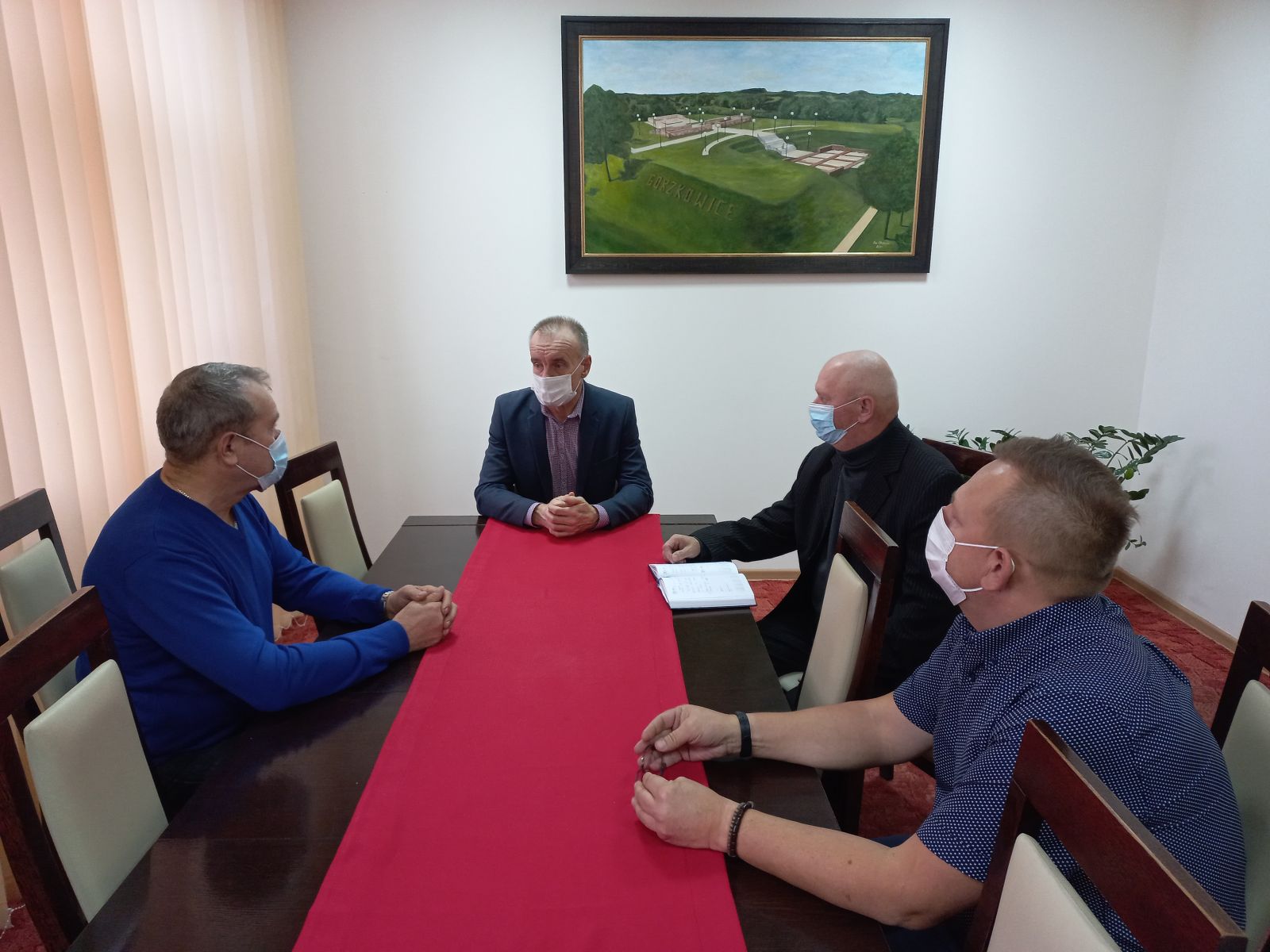 spotkanie z zarządem koła wędkarskiego