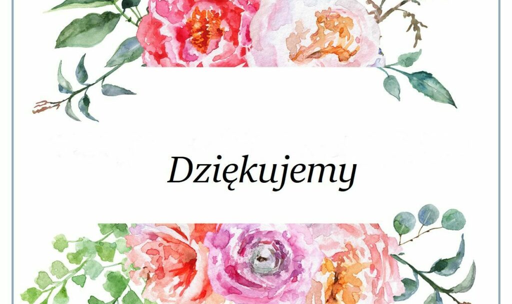 dziękujemy