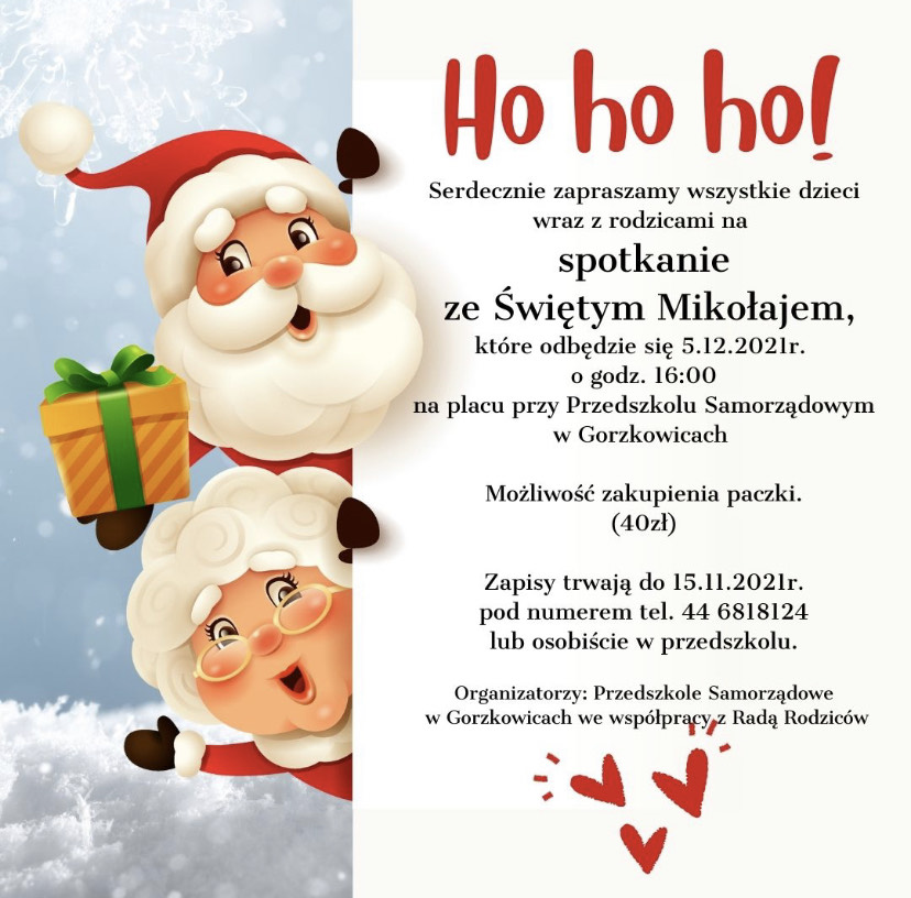 spotkanie ze świętym mikołajem