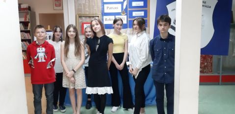 „Literaccy Patroni Roku – Konkurs Pięknego Czytania” w SP Gorzkowice