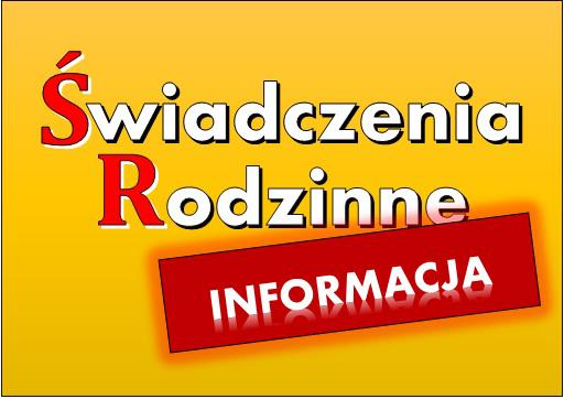 świadczenia rodzinne