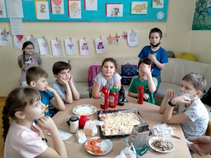 Dzień Pizzy w Szkole Podstawowej w Krzemieniewicach