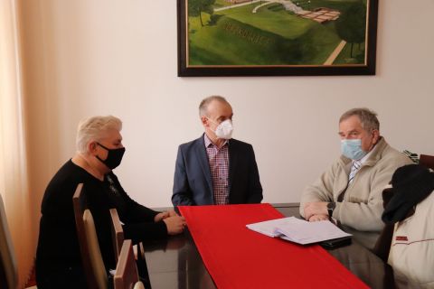 Spotkanie z przedstawicielami Stowarzyszenia „Klubu Seniora Gorzkowice”