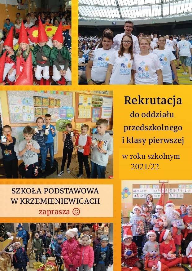 rekrutacja do szkoły sp Krzemieniewice 