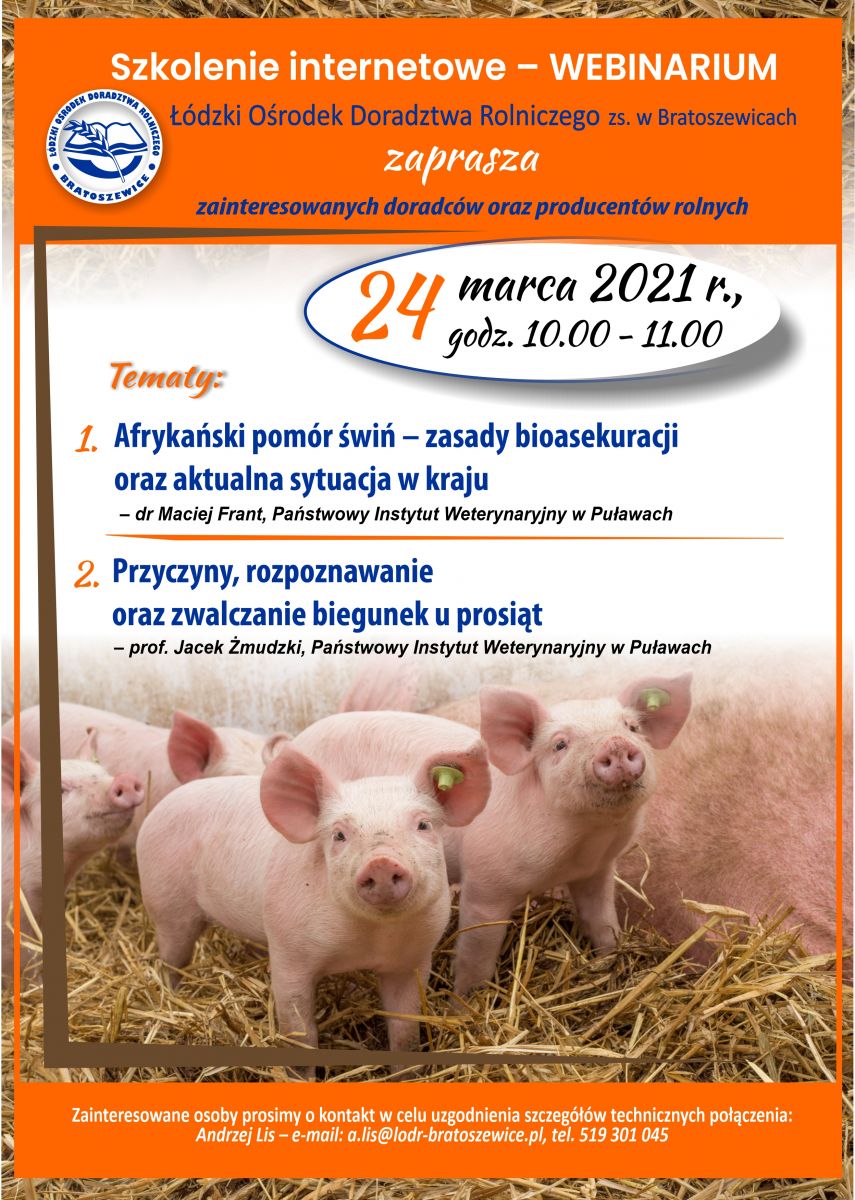 Szkolenie internetowe - ŁODR Bartoszewicze 