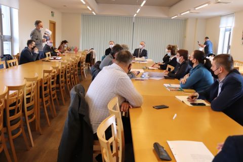 Wspólne posiedzenie Komisji  Rewizyjnej i Komisji Skarg, Wniosków i Petycji