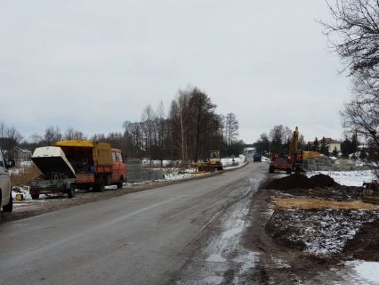 Budowa kanalizacji sanitarnej z przepompowniami ścieków w miejscowości Szczepanowice