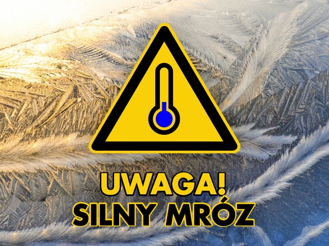 Ostrzeżenie meteorologiczne - Silny mróz/1