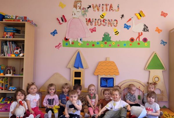 Dzień Wiosny w Samorządowym Klubie Dziecięcym w Gorzkowicach
