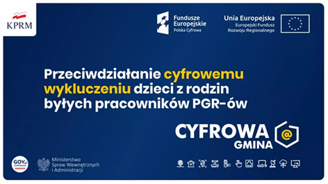  Mieszkańcy biorący udział w projekcie grantowym „Wsparcie dzieci z rodzin popegeerowskich                   w rozwoju cyfrowym –„Granty PPGR” proszeni są o kontakt z Urzędem Gminy Gorzkowice pod numerem  telefonu 44 6818-006 wew. 27, w celu dopełnienie formalności związanych z otrzymaniem sprzętu komputerowego.