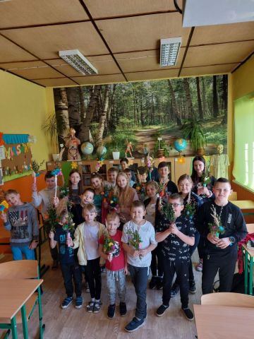                             Palmy wielkanocne &ndash; warsztaty SP Gościnna