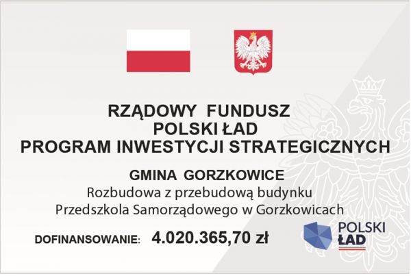 Podpisanie umowy w ramach Rządowego Funduszu Polski Ład