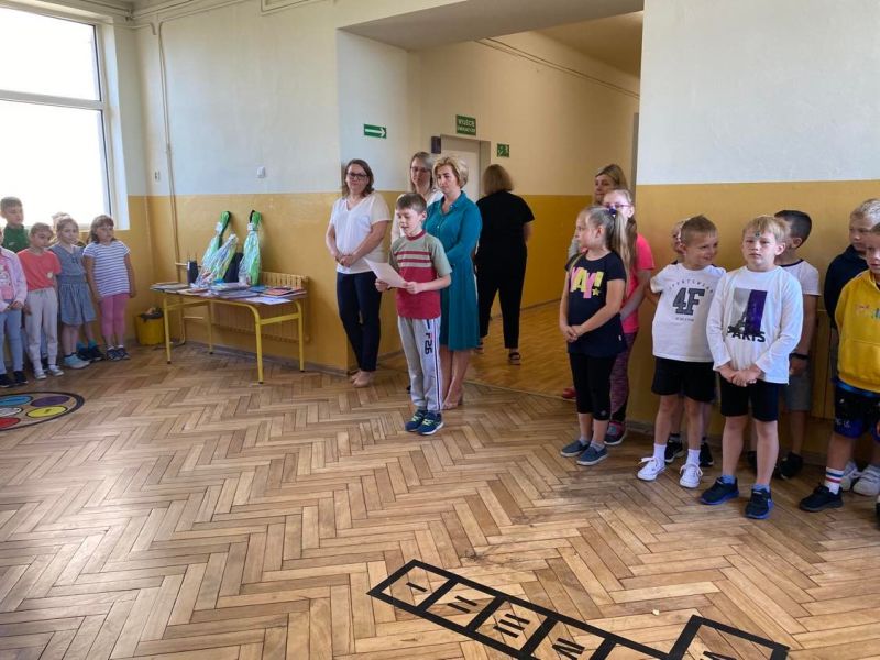 Apel młodszej grupy wiekowej - Szkoła Podstawowa w Gorzkowicach