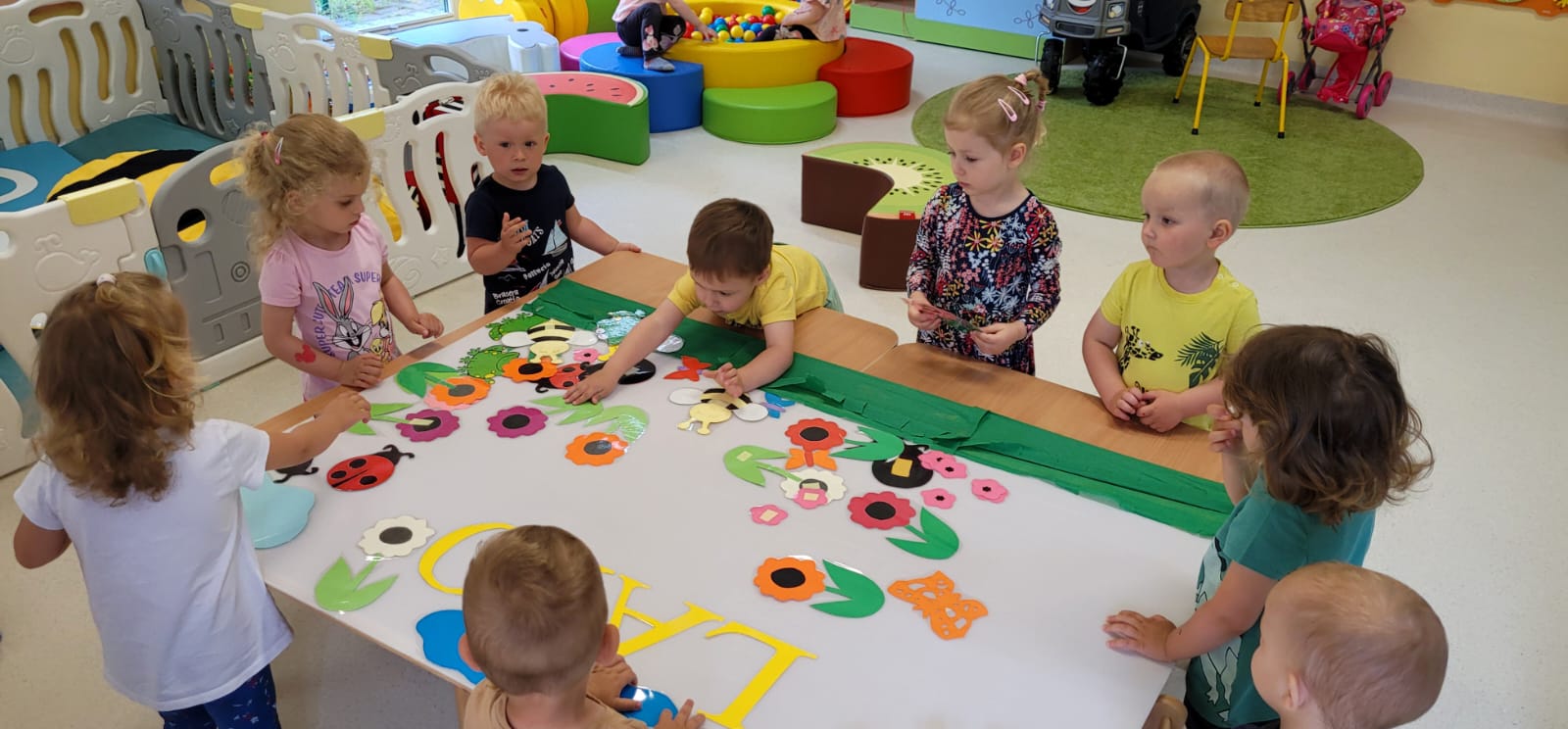 Powitanie Lata w Samorządowym Klubie Dziecięcym w Gorzkowicach.