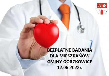 Bezpłatne badania -12.06.2022r. 