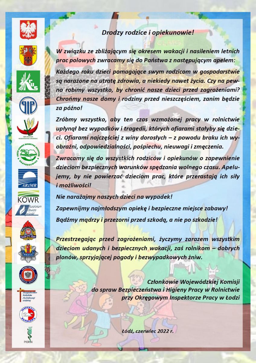 Zapewnij bezpieczne wakacje najmłodszym - INFORMACJE