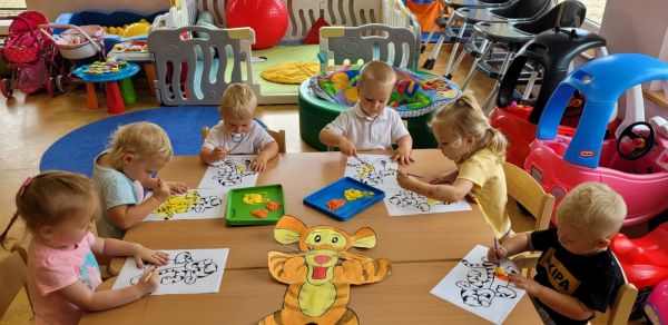 Dzień Tygrysa w Samorządowym Klubie Dziecięcym w Gorzkowicach