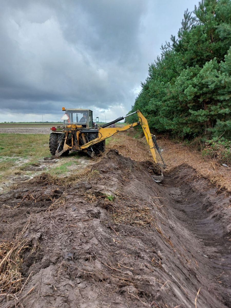 Zakończenie dużych prac konserwacyjnych row&oacute;w w sołectwie Wilkoszewice