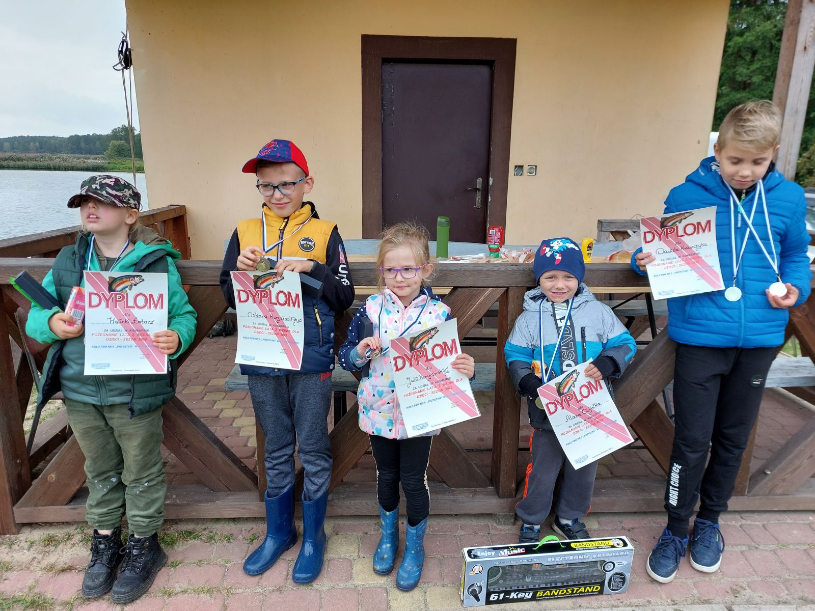 &bdquo;Pożegnanie lata z wędką dla dzieci&rdquo; - zawody wędkarskie koła PZW nr 5 Przystań w Gorzkowicach