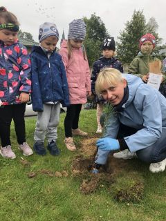 Og&oacute;lnopolska akcja #sadziMY w Przedszkolu Samorządowym w Gorzkowicach