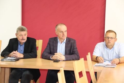 Spotkanie z Prezesami  OSP Gorzkowice