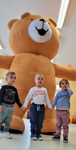 Dzień Pluszowego Misia w Samorządowym Klubie Dziecięcym w Gorzkowicach