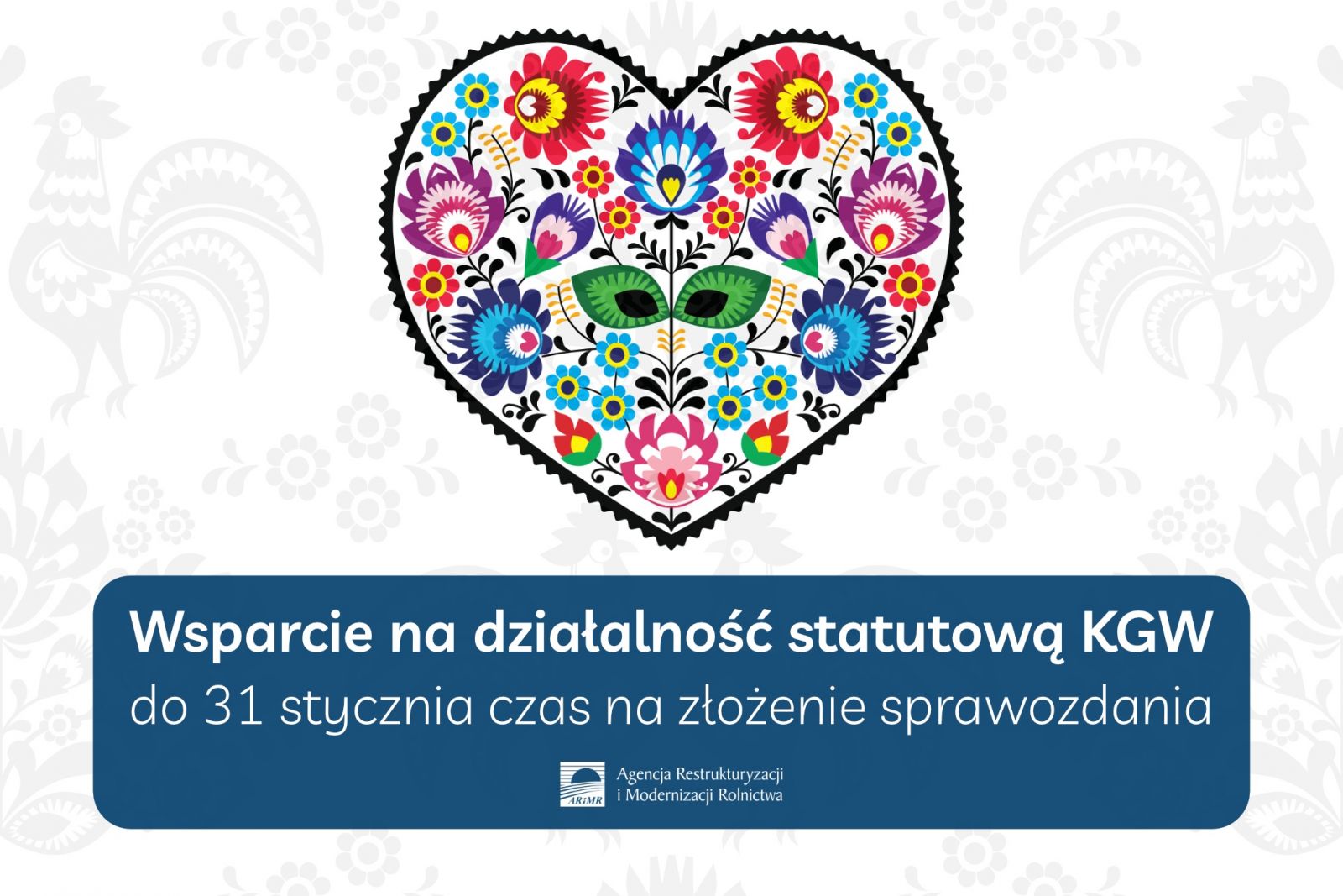 Wsparcie dla KGW: czas na złożenie sprawozdań do końca stycznia