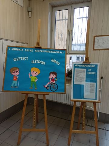Międzynarodowy Dzień Os&oacute;b Niepełnosprawnych - SP Gorzkowice