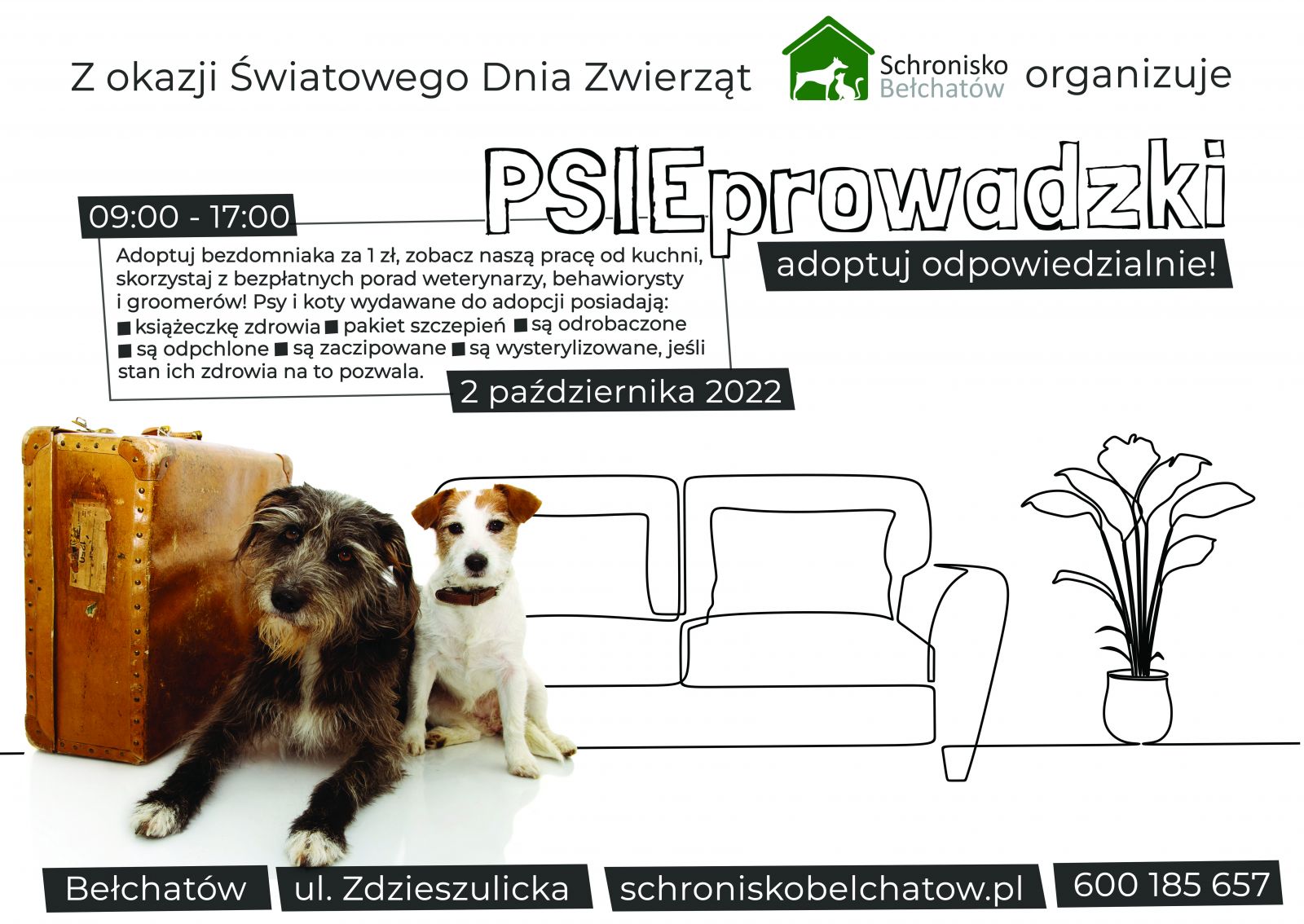 Akcja "PSIEprowadzki - adoptuj odpowiedzialnie"