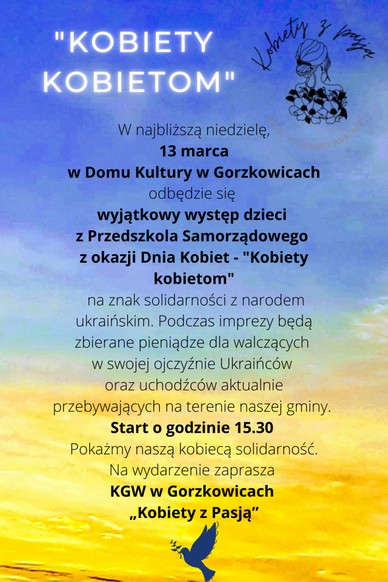 Zaproszenie Dzień Kobiet