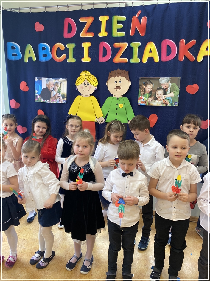 Dzień Babci i Dziadka w Przedszkolu Samorządowym w Gorzkowicach