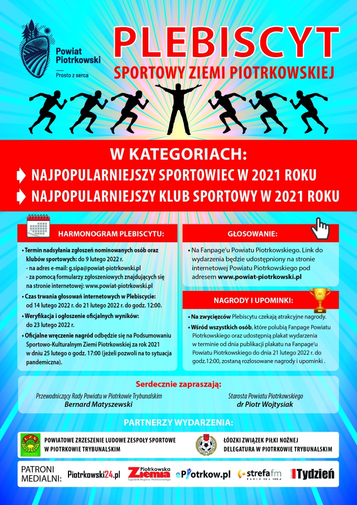 Rusza Plebiscyt Sportowy Ziemi Piotrkowskiej
