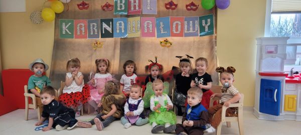 Bal Karnawałowy w Samorządowym Klubie Dziecięcym w Gorzkowicach