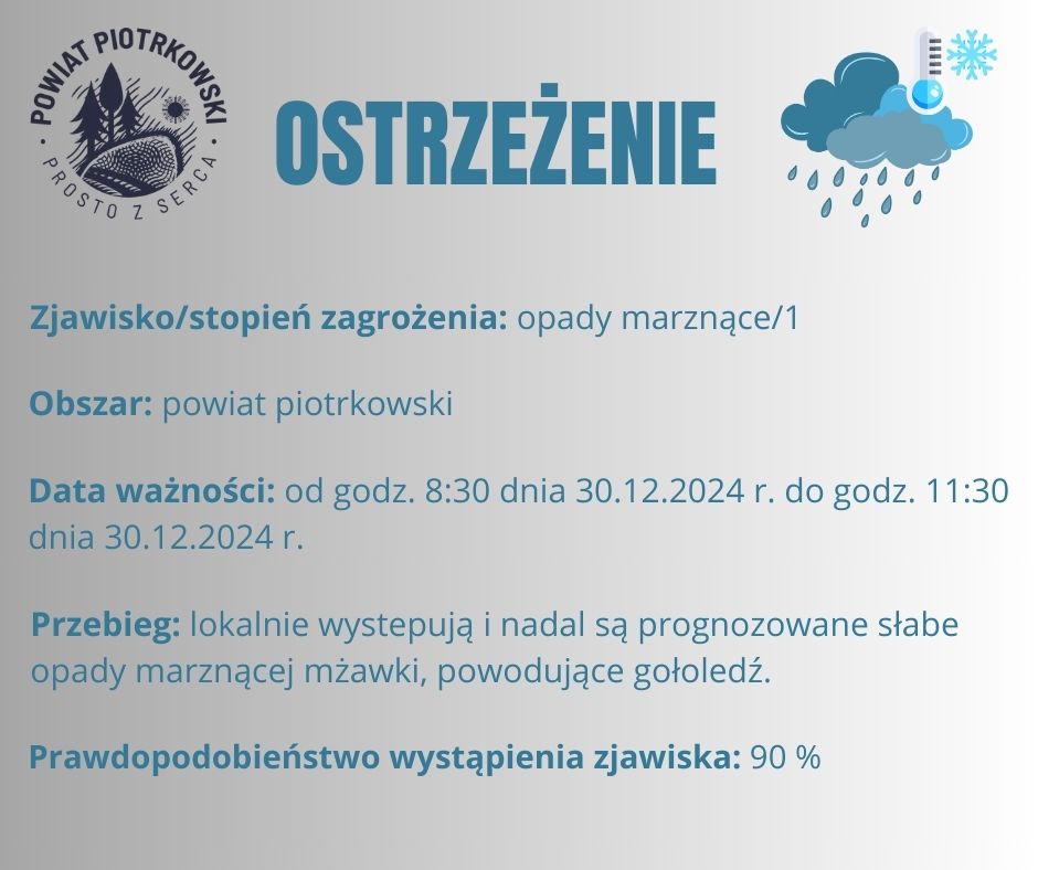  marznące opady