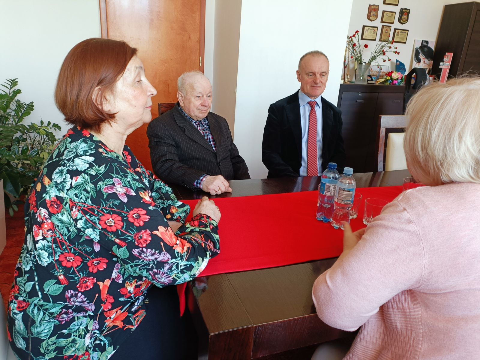 Spotkanie z nowym zarządem Stowarzyszenia Klubu Seniora w Gorzkowicach