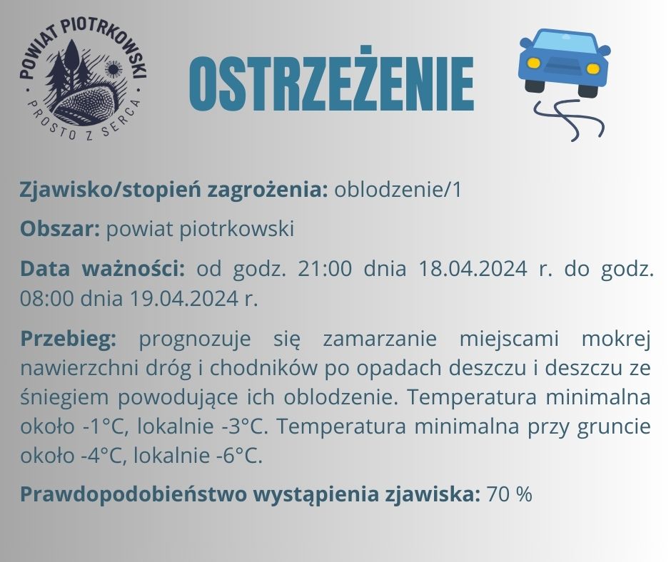 Ostrzeżenie meteorologiczne