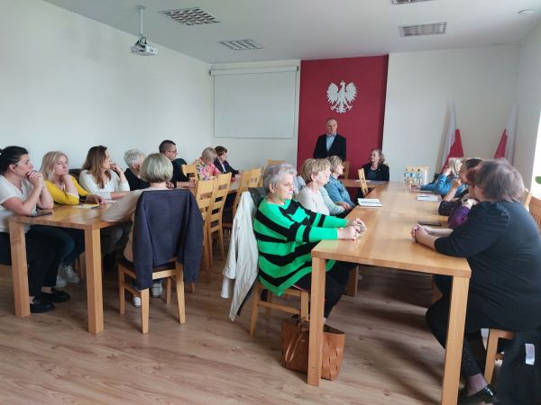 Spotkanie ze stowarzyszeniami z terenu Gminy Gorzkowice