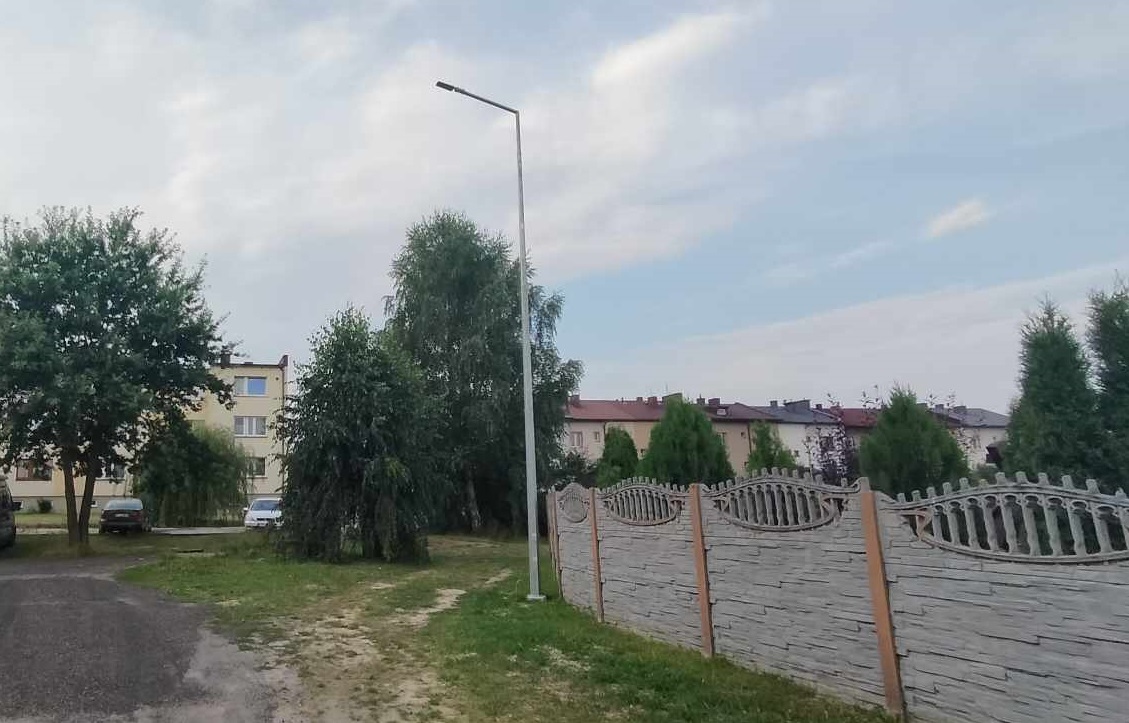Wiśniowa oświetlenie
