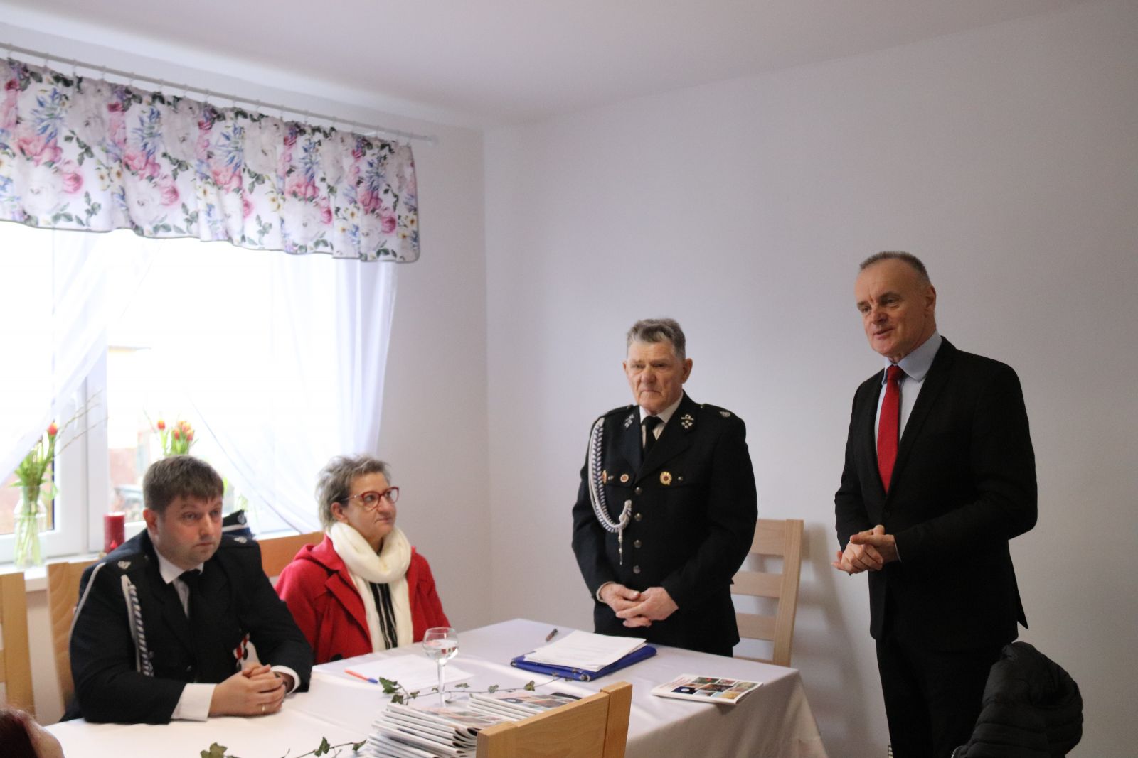 Zebranie sprawozdawcze w jednostce OSP Gorzkowiczki