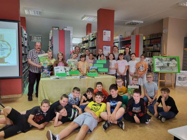 Podróż po parkach narodowych z bohaterami lektury szkolnej – lekcje w bibliotece Szkoły Podstawowej w Gorzkowicach