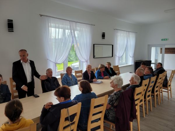 Spotkanie z mieszkańcami sołectwa Plucice
