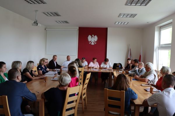 Wspólne posiedzenie Komisji Stałych Rady Gminy Gorzkowice