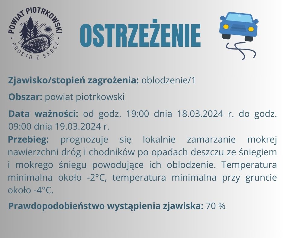 Ostrzeżenie meteorologiczne 
