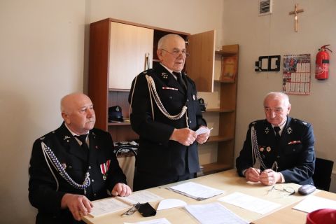 Zebranie sprawozdawcze -  OSP Sobakówek
