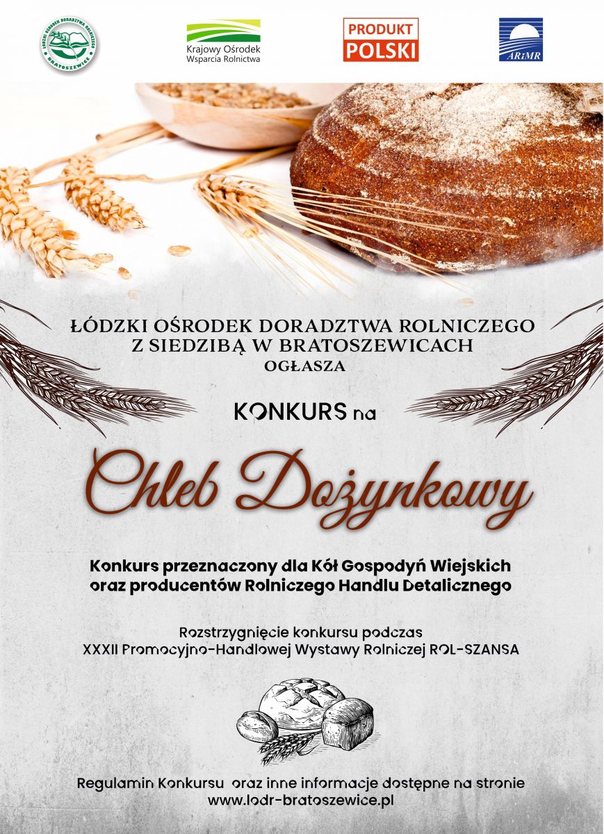 Konkurs dla KGW i RHD Chleb Dożynkowy